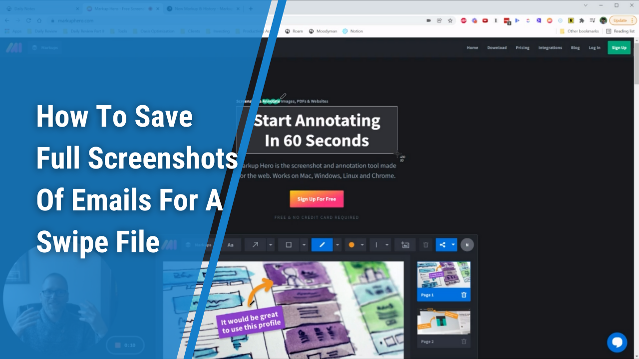Email Swipe File How To Save Full Screenshots Of Emails For A Swipe File - Oasis ...